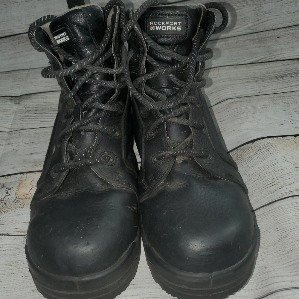 Rockport Men's Waterproof Work Boots Size 8